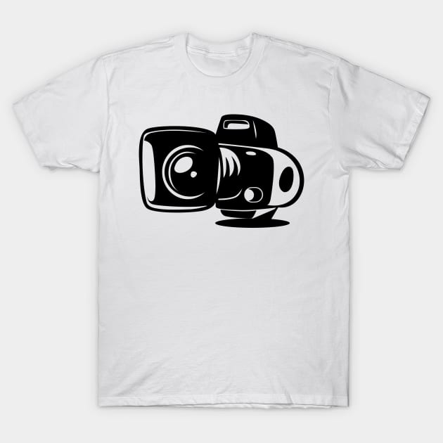 Video Camera T-Shirt by Whatastory